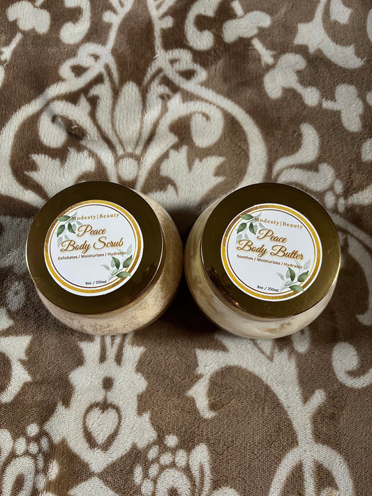 Peace Body Scrub & Body Butter