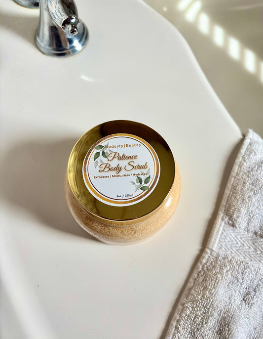 Patience | Sandalwood & Jojoba Body Scrub