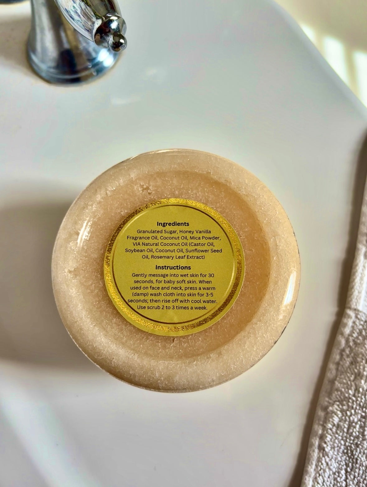 Peace | Honey Vanilla Body Scrub